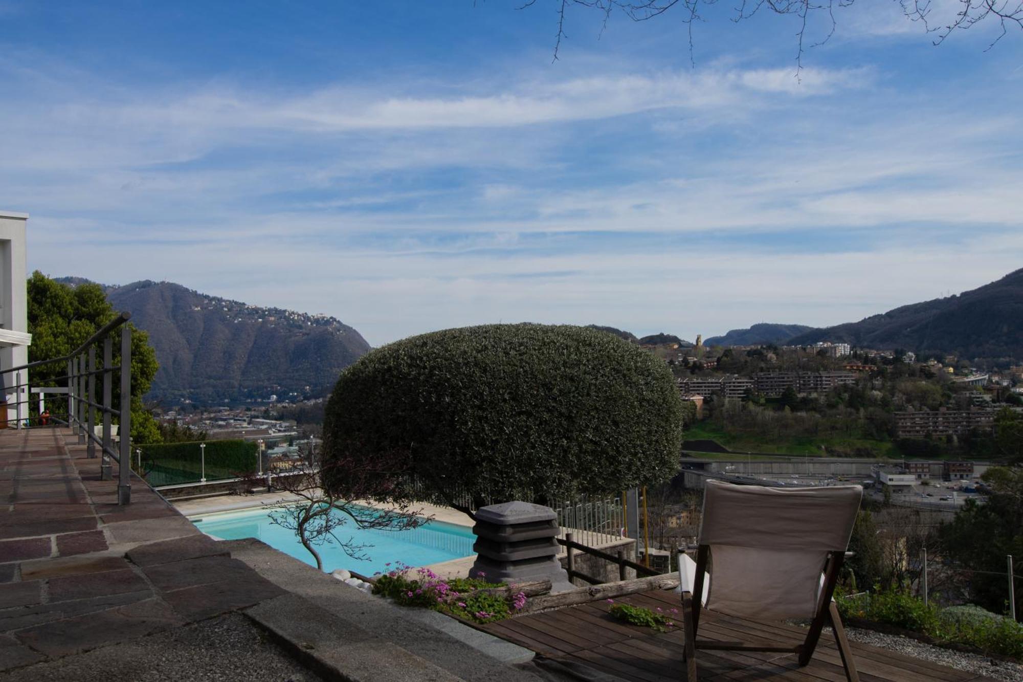 Veralto - Modern Suite With Como Lake View Vacallo Exteriér fotografie